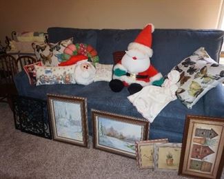 sleeper queen sofa, decor, Santa