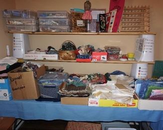 sewing and quilting supplies