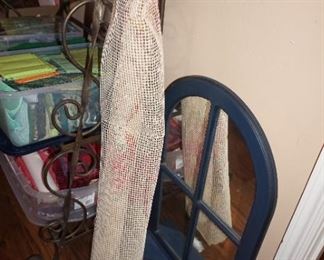 mirror, giant latch hook