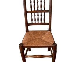 $300 USD      Pair of Vintage Vertical Slat Back Wicker Rush Chairs LL127-15      Description: Unusual with the vertical (bannister style) slats as opposed to the usual horizontal slats. The rush seats are in excellent condition; neither chair wiggles.

Condition: Very good condition

Dimensions: 20 x 15 x 30"H

Local pick up Alexandria, VA.  Contact us for shipper suggestions.      https://goodbyhello.com/products/vintage-wicker-chair-ll127-15?_pos=13&_sid=f0cdb1161&_ss=r