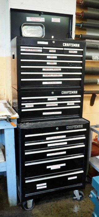 Craftsman Rolling Tool Chest, 65.5" x 27" x 18"