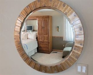 $80 Large heavy Gold mirror