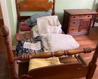 Paine Furniture Co twin bed frames.