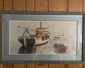 Wellington Ward, Jr. signed art.