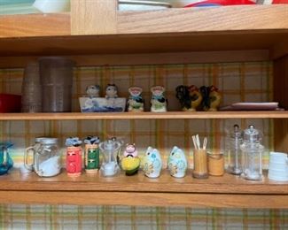 Collectible salt and pepper shakers