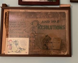 Buster Brown collectible book.