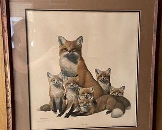 Ray Harm signed art.