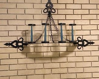 VINTAGE SPANISH STYLE WALL SCONCE - 4 ARM
