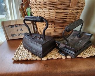 Antique Flat Iron and Crimping Iron these are two of several more