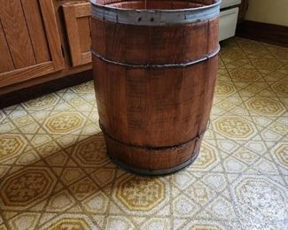 Wooden Barrell