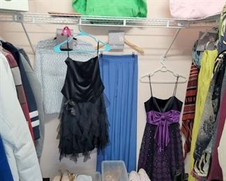 Young women's clothing and shoes