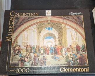 Raffaello 1,000 piece puzzle - Clementoni School of Athens