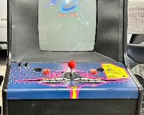 Vintage Galaga floor standing Arcade Game 24”w x 32d x 70h $495