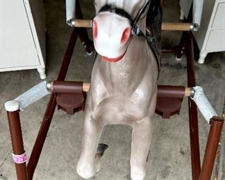Vintage XS Circo spring Rockinghorse 48” long x 24w x 41h $85