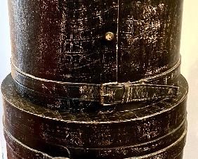 2 Barrel Storage tables 
small 16Rnd x 20h $20
Larger 18”Rnd x 22h $30