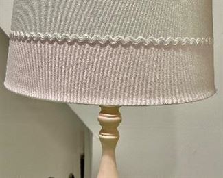 21”h Pink and white touch lamp $12