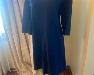 courreges navy dress, m/l