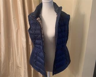 Burberry blue vest, large 