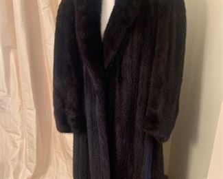 Full length mink coat 