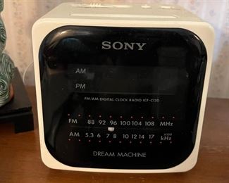 Sony Dream Machine clock radio