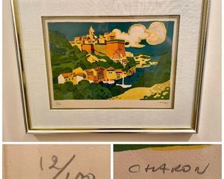 Guy Charon lithograph, signed and numbered