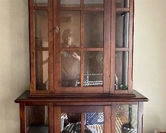 Crate and Barrel China cabinet