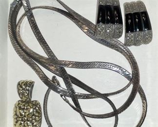 Sterling jewelry and more