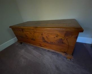 Vintage Pine Cavalier Cedar Chest