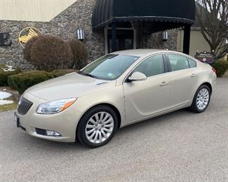 2012 Buick Regal                                                                                               Note: This may be sold before the sale