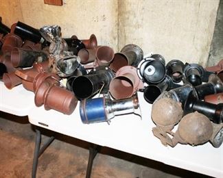 Large Collection of Vintage Auto Horns / Klaxon / Ahooga Horns - Many from the 1930s