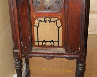 Vintage Cabinet Radio