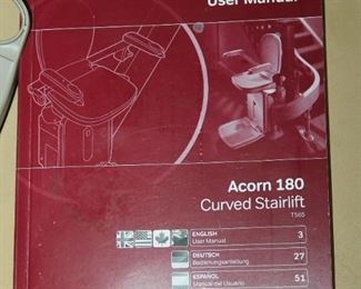 - Acorn 180 Curved Stairlift (Works)