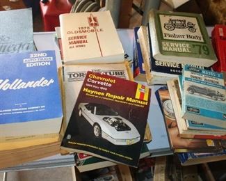 Auto Repair Manuals and Magazines