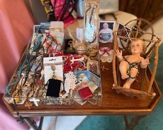 The Baby Jesus is sold.