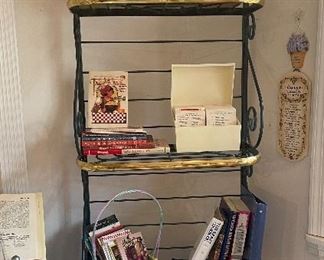 The baker's rack is sold.