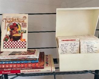 Vintage cookbooks