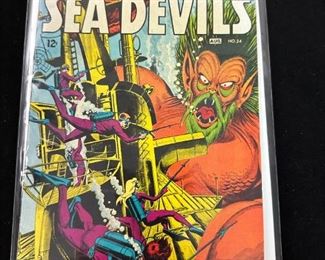 Sea Devils Comic Book