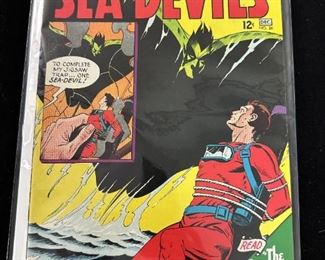Sea Devils Comic Book