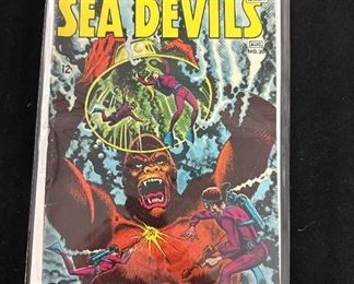 Sea Devils Comic Book