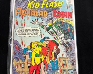 The Brave and the Bold Kid Flash Aqualad Robin Comic Book