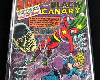 Starman and the Black Canary Comic Book