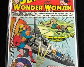 Supergirl and Wonder Woman Comic Book