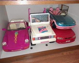 One-Of-A-Kind Handmade Oversized Doll House (Sold As 1 Unit With Complete Contents)