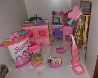 One-Of-A-Kind Handmade Oversized Doll House (Sold As 1 Unit With Complete Contents)