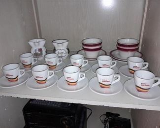 Demitasse Teacups & Vintage Restaurant Ware