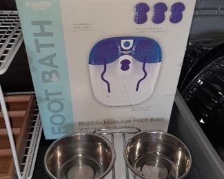 NEW Foot Bath & Dog Bowls
