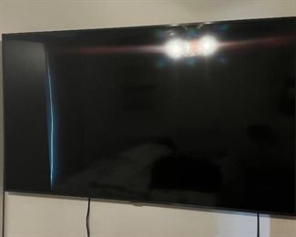 65 inch Samsung smart TV and Wall mount