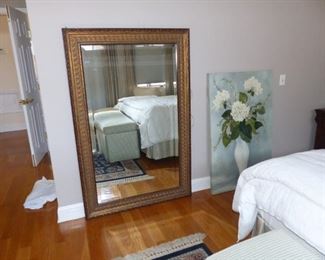 Large mirror, decorative art