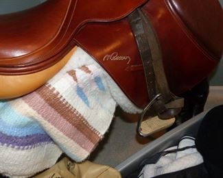 Pessoa horse saddle & equipment