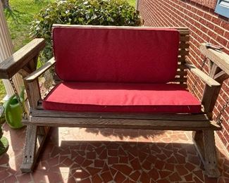 Out door swing bench 